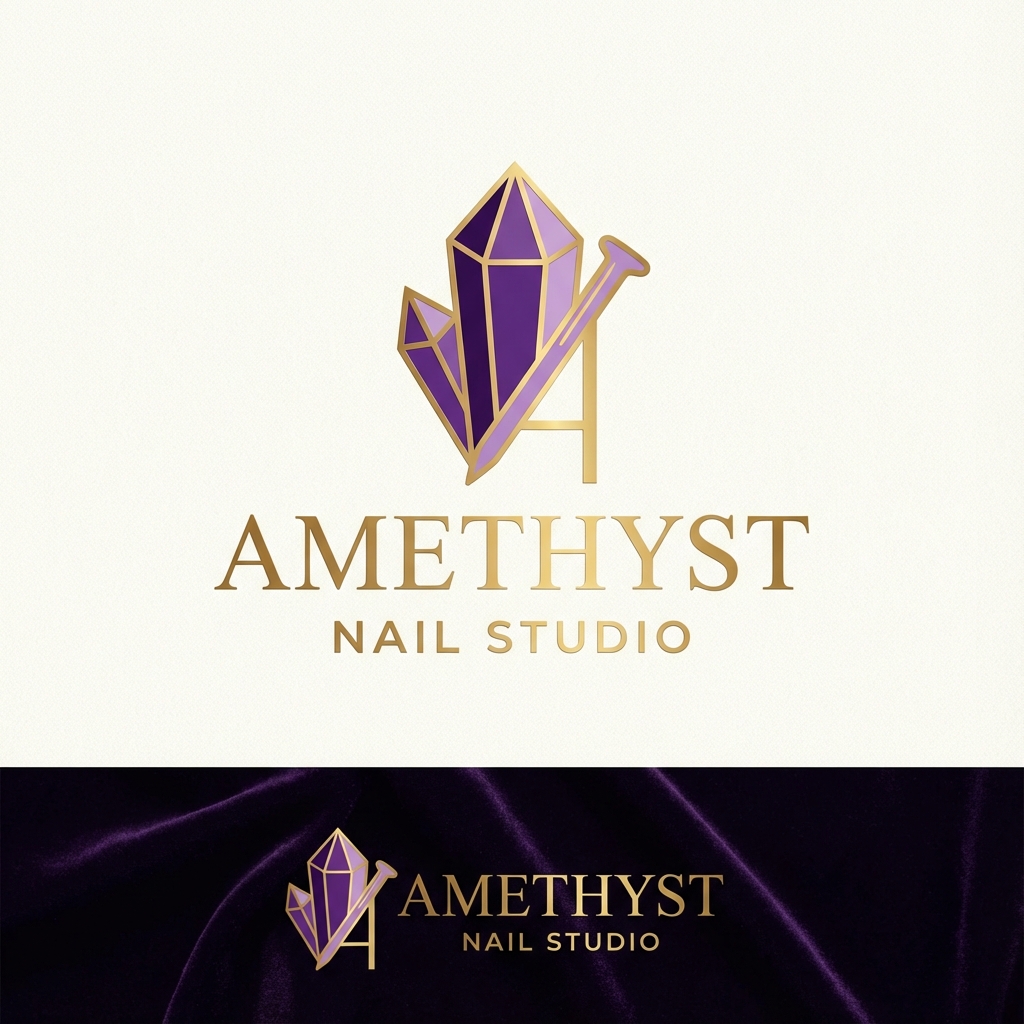 Amethyst Nail Studio Logo
